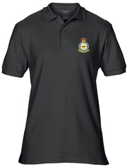 33 Signals Unit RAF Polo Shirt Clothing - Polo Shirt The Regimental Shop 36" (S) Black 