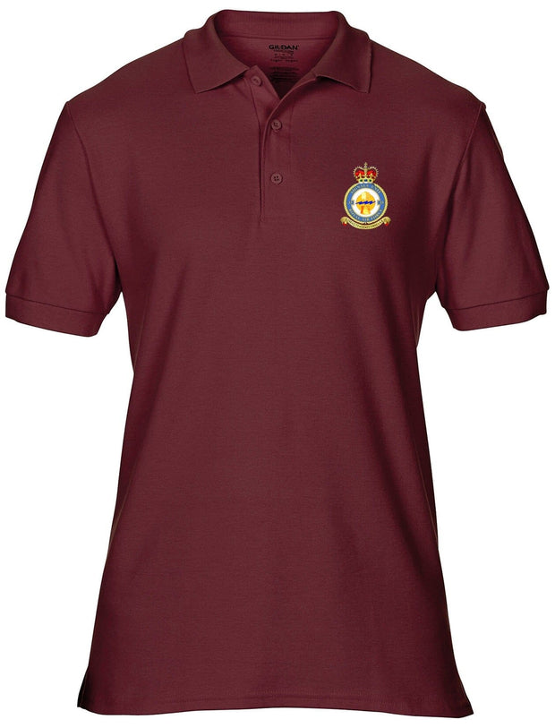 33 Signals Unit RAF Polo Shirt Clothing - Polo Shirt The Regimental Shop 36" (S) Maroon 