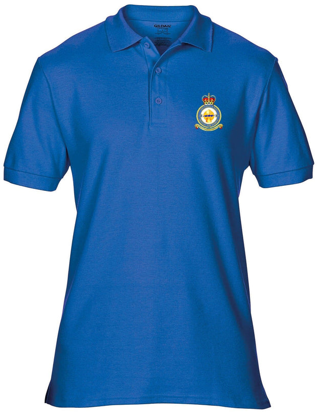 33 Signals Unit RAF Polo Shirt Clothing - Polo Shirt The Regimental Shop 36" (S) Royal Blue 