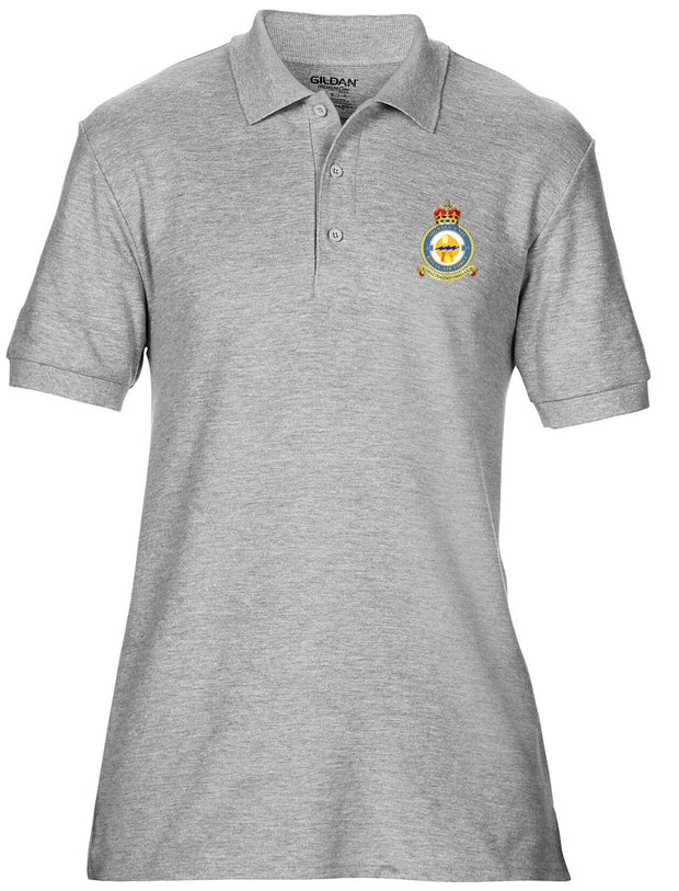 33 Signals Unit RAF Polo Shirt Clothing - Polo Shirt The Regimental Shop 36" (S) Sport Grey 