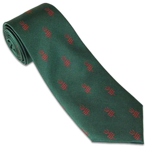 47 Commando Tie (Silk) Tie, Silk, Woven The Regimental Shop Green/Red one size fits all