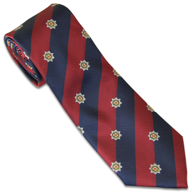 Coldstream Guards "Capstar" Tie (Polyester) Tie, Silk, Woven The Regimental Shop Blue/Red one size fits all 