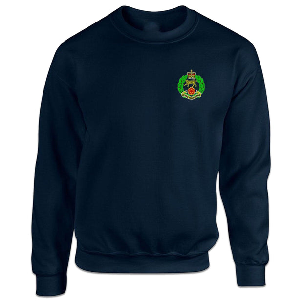 Royal Hampshire Regiment Sweatshirt - Medium - Blue Stock Clearance The Regimental Shop   