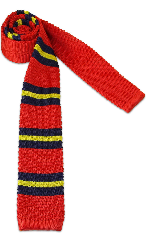 Royal Artillery 'Stable Belt' Knitted Silk Tie Knitted Silk Tie The Regimental Shop