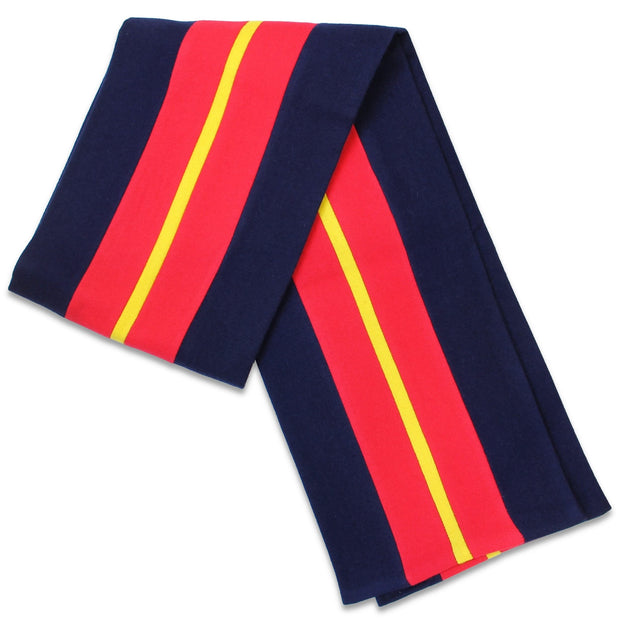 Royal Anglian Scarf Scarf, Wool The Regimental Shop Navy Blue/Red/Yellow one size fits all