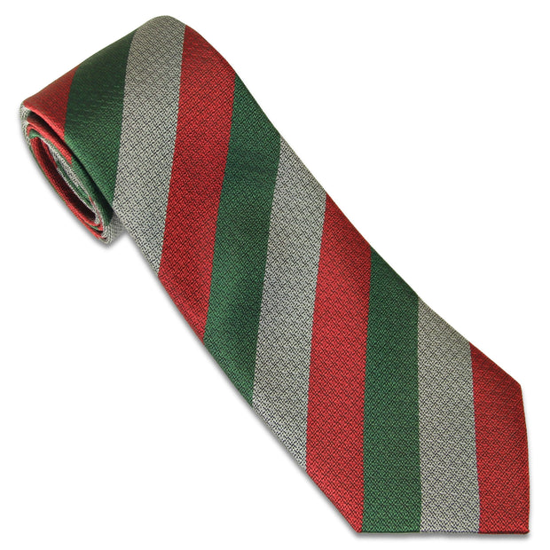 Royal Army Medical Service (RAMS) Tie (Silk Non Crease) Tie, Silk Non Crease The Regimental Shop Red/Green/Grey one size fits all