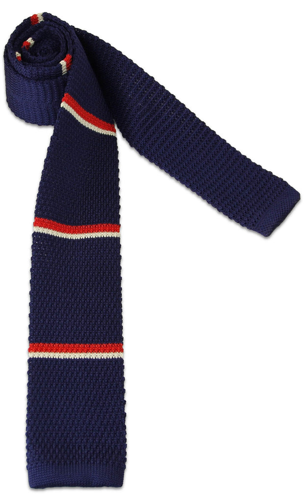 Royal Navy Knitted Silk Tie Knitted Silk Tie The Regimental Shop