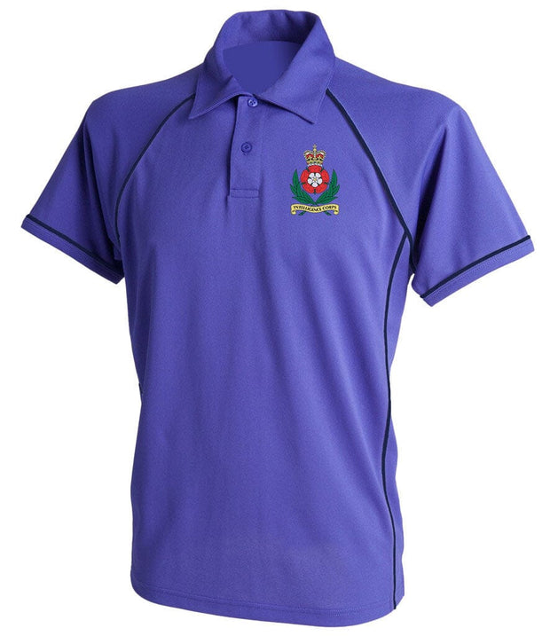 Intelligence Corps Polo Shirt - Large - Purple Stock Clearance The Regimental Shop   