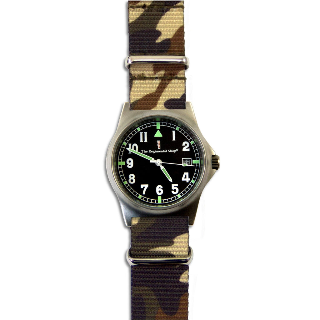 G10 Military Watch with Combat Camouflage Strap – The Regimental Shop