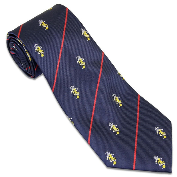 REME Crest Tie (Polyester) Tie, Polyester The Regimental Shop Blue/Red/White/Yellow one size fits all