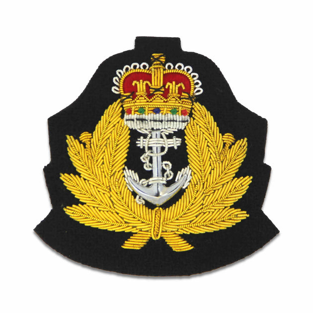 Royal Navy (Queen's Crown) Blazer Badge – The Regimental Shop