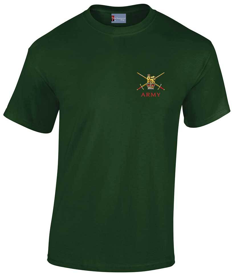 Regular British Army Heavy Cotton T shirt The Regimental Shop